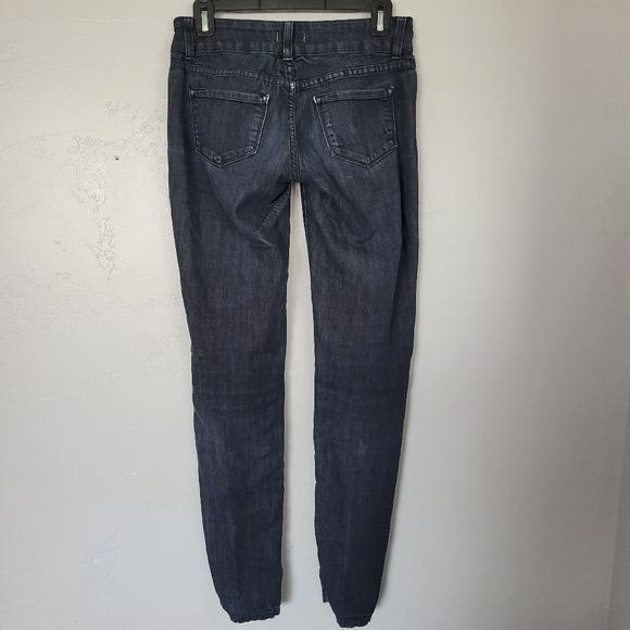 Piper's Closet 3 Dark Wash Black Denim Jeans Two Button Fly - Picture 4 of 6